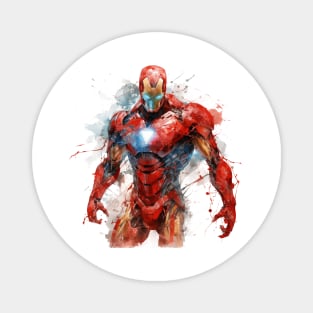 WATERCOLOR IRONMAN Magnet